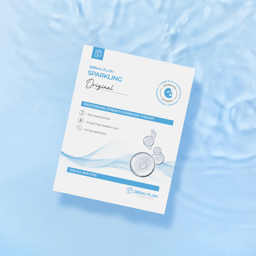 더마플레인 스파클링 마스크