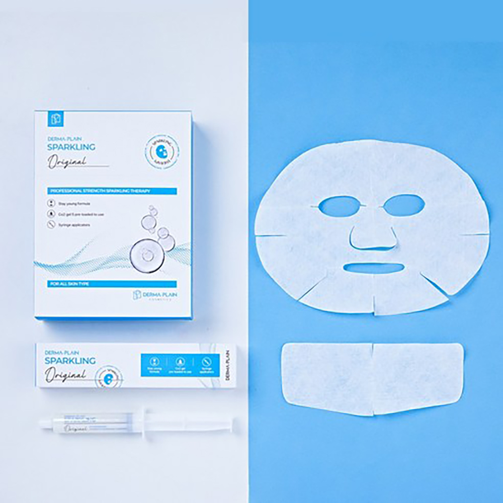 더마플레인 스파클링 마스크
